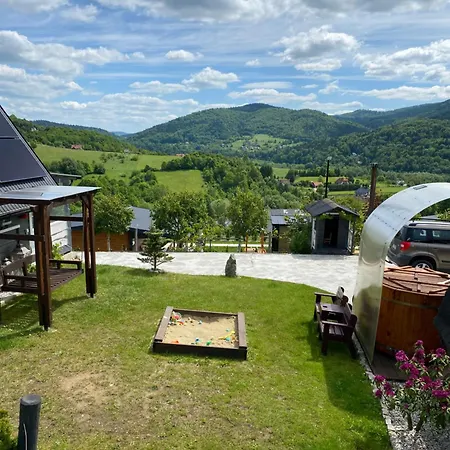 Domki- Limanowa, Z Balia I Sauna Feriehus Limanowa